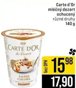 Jip Carte d'Or mléčný dezert ochucený nabídka
