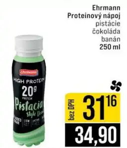 Jip Ehrmann Proteinový nápoj pistácie čokoláda banán nabídka