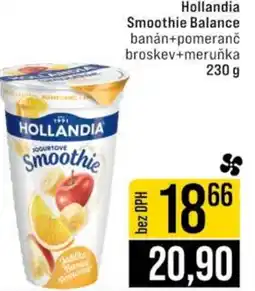 Jip Hollandia Smoothie Balance banán+pomeranč nabídka