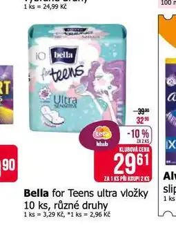 Teta Bella for teens ultra vložky nabídka