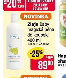 Teta Ziaja baby magická pěna do koupele nabídka
