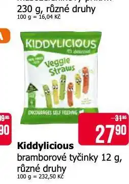 Teta Kiddycious bramborové tyčinky nabídka