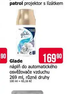 Teta Glade náplň do automatického osvěžovače vzduchu nabídka