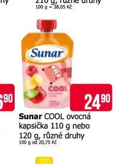 Teta Sunar cool ovocná kapsička nabídka