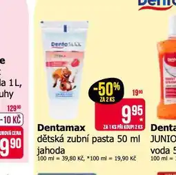 Teta Dentamax dětská zubní pasta nabídka