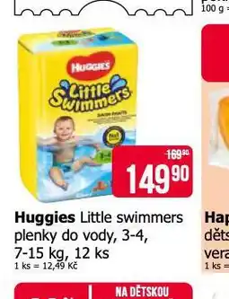 Teta Huggies plenky do vody nabídka
