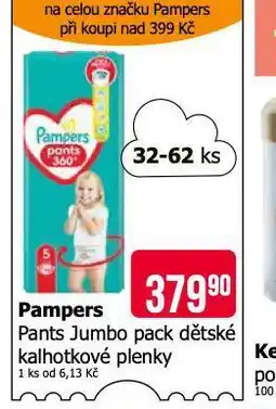 Teta Pampers dětské plenky nabídka
