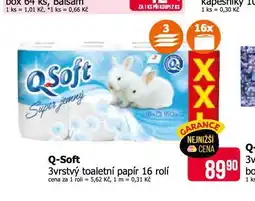 Teta Q soft toaletní papír nabídka