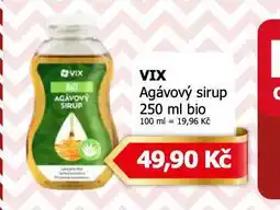 Teta Vix agávový sirup bio nabídka