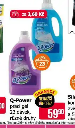 Teta Q power prací gel nabídka