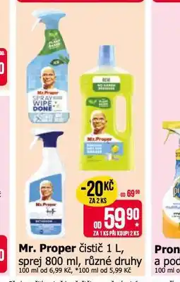 Teta Mr. proper čistič nabídka