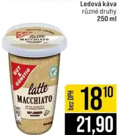 Jip Ledová káva nabídka