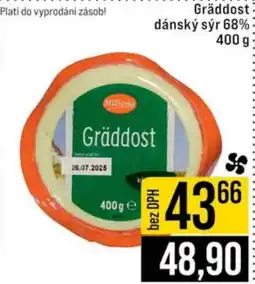 Jip Gräddost dánský sýr 68% nabídka