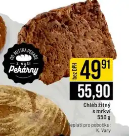 Jip Chléb žitný s mrkví nabídka