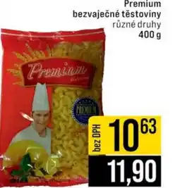 Jip Premium bezvaječné těstoviny nabídka
