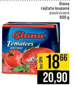 Jip Giana rajčata loupaná pasírovaná nabídka