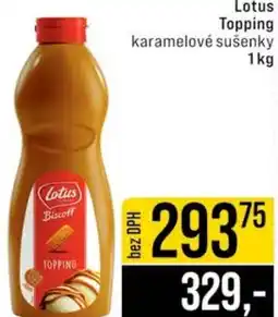 Jip Lotus Topping karamelové sušenky nabídka
