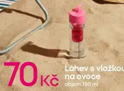 Pepco Láhev s vložkou na ovoce nabídka
