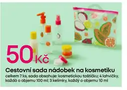 Pepco Cestovní sada nádobek na kosmetiku nabídka