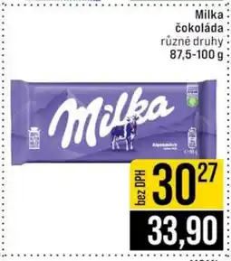 Jip Milka čokoláda nabídka