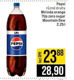 Jip PEPSI nabídka