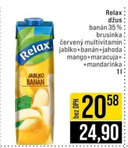 Jip Relax džus nabídka