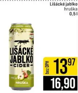 Jip Lišácké jablko hruška nabídka