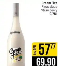 Jip Cream Fizz Pinacolada Strawberry nabídka