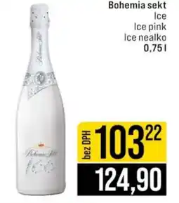 Jip Bohemia sekt Ice Ice pink Ice nealko nabídka