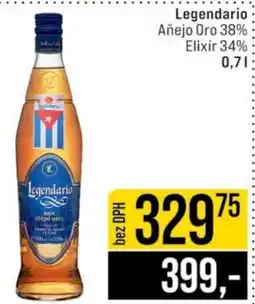Jip Legendario Añejo Oro 38% Elixír 34% nabídka