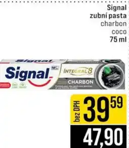 Jip Signal zubní pasta charbon coco nabídka