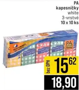 Jip PA kapesníčky white 3-vrstvé nabídka