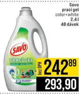 Jip SAVO prací gel color+white nabídka