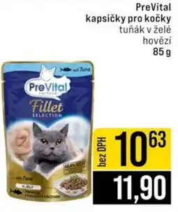 Jip PreVital kapsičky pro kočky tuňák v želé hovězí nabídka