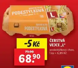Lidl Čerstvá vejce L nabídka