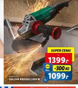 Lidl Úhlová bruska 2000 w nabídka