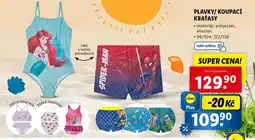 Lidl Plavky / koupací kraťasy nabídka