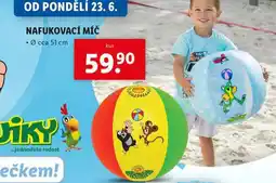 Lidl Nafukovací míč nabídka