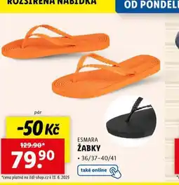 Lidl Žabky nabídka
