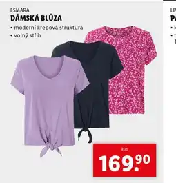 Lidl Dámská blůza nabídka