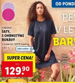 Lidl Šaty nabídka