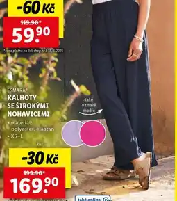 Lidl Kalhoty nabídka
