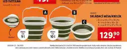 Lidl Skládací mísa / kbelík nabídka