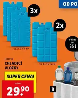 Lidl Chladicí vložky nabídka