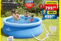 Lidl Bazén quick up nabídka