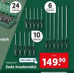 Lidl Sada šroubobáků nabídka