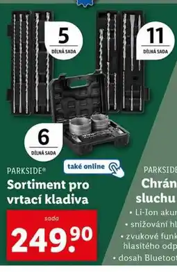 Lidl Sortiment pro vrtací kladiva nabídka