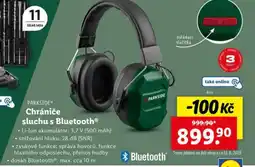 Lidl Chrániče sluchu s bluetooth nabídka