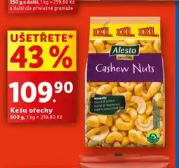 Lidl Kešu ořechu nabídka