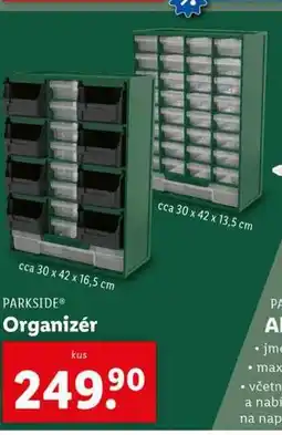 Lidl Organizér nabídka